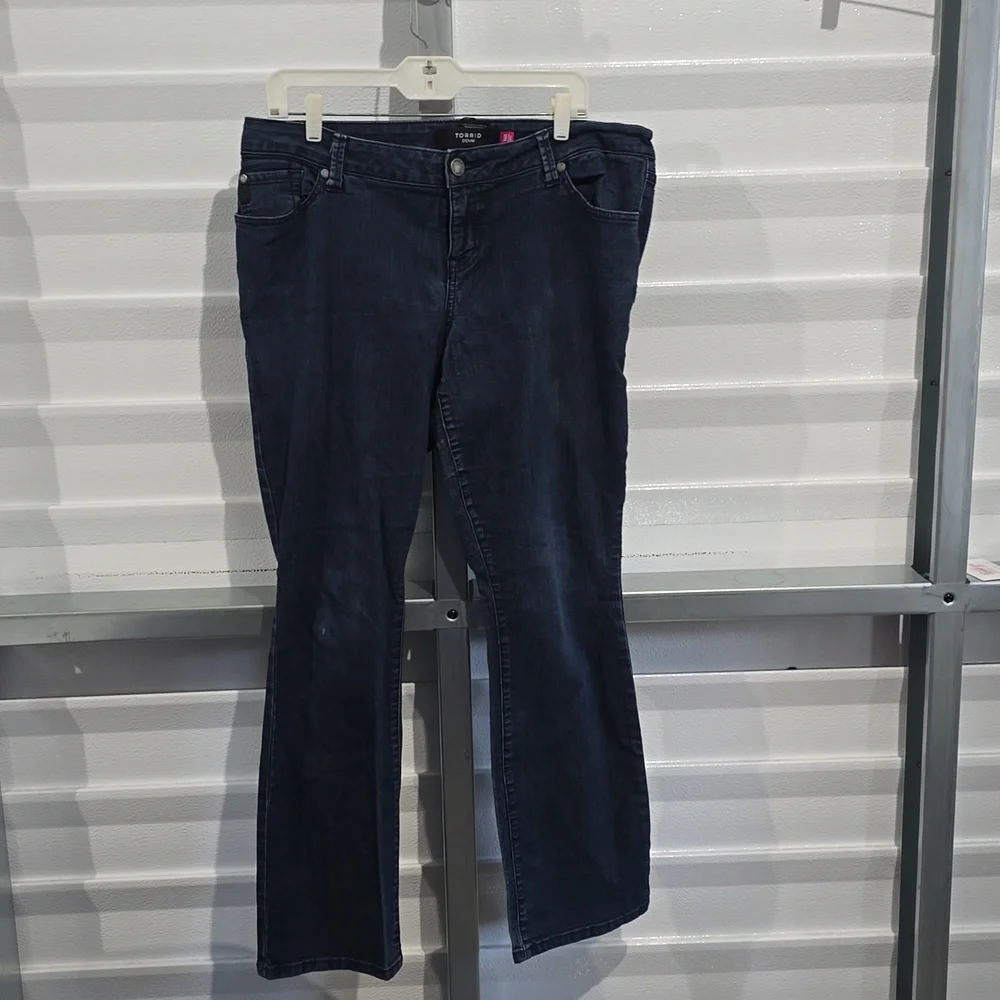 Torrid Womens Blue Jeans Size 14R